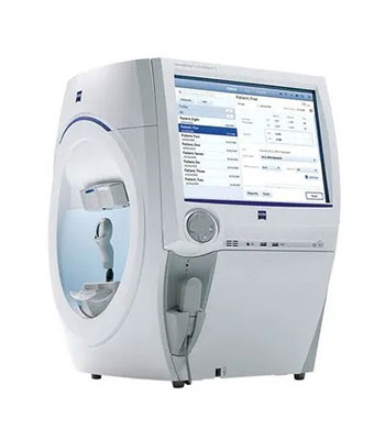 humpfrys visual fields A- scan, B - scan